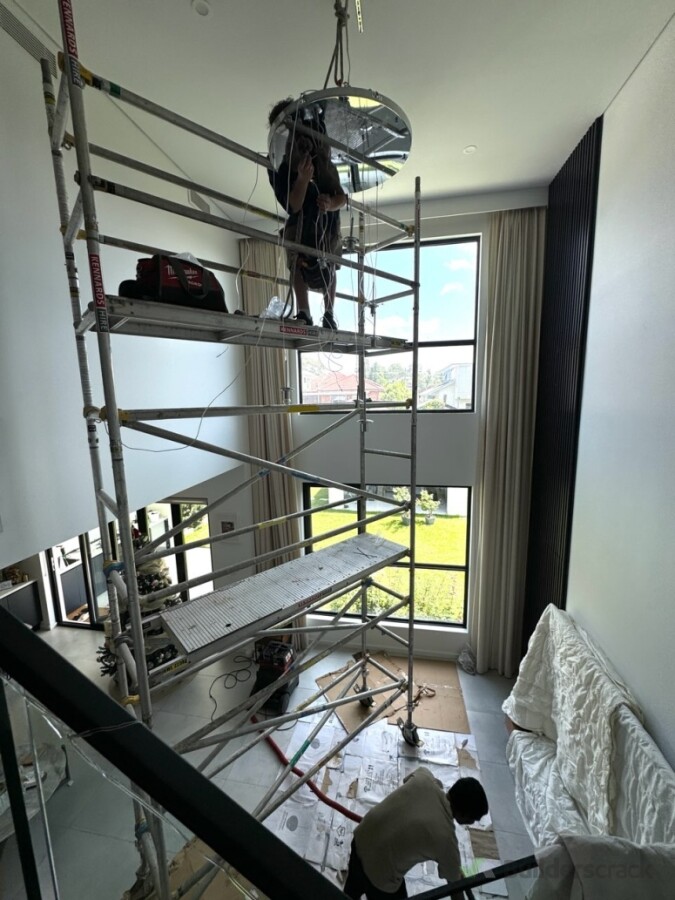 PROTECT OUR CLIENTS HOMES FROM DAMAGE USING PADDED DROPSHEETS