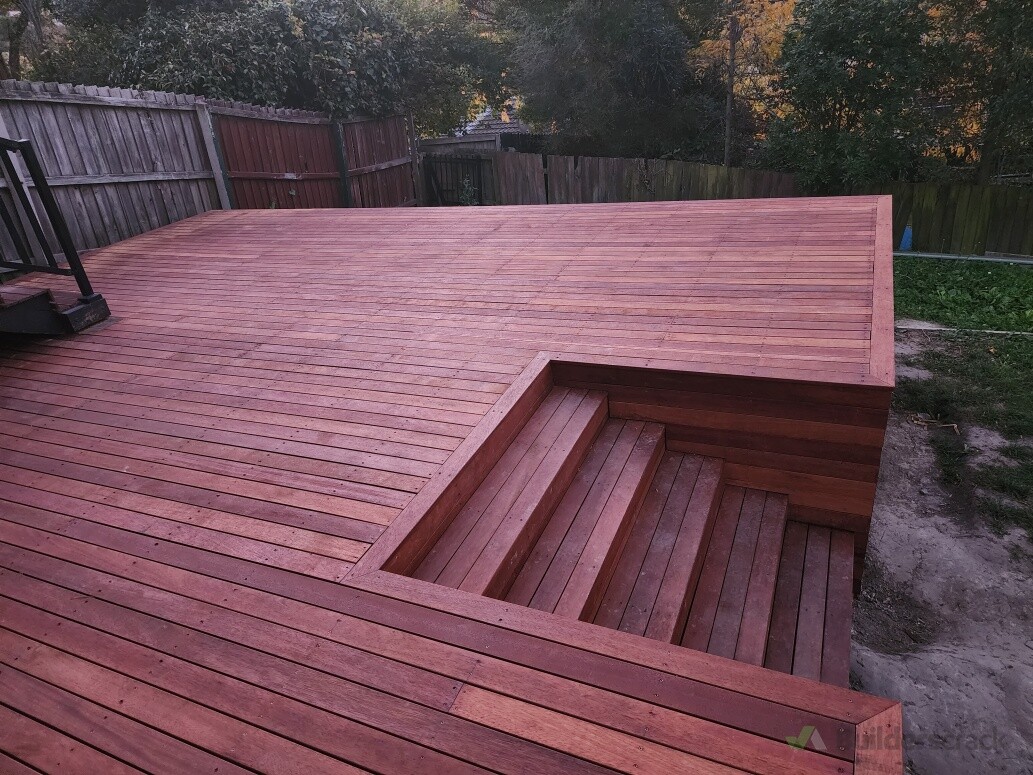 Decking and steps
