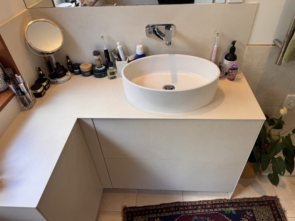Old vanity outdated
