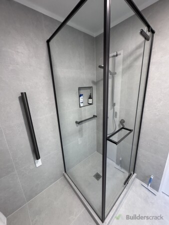 Brand new shower - modern