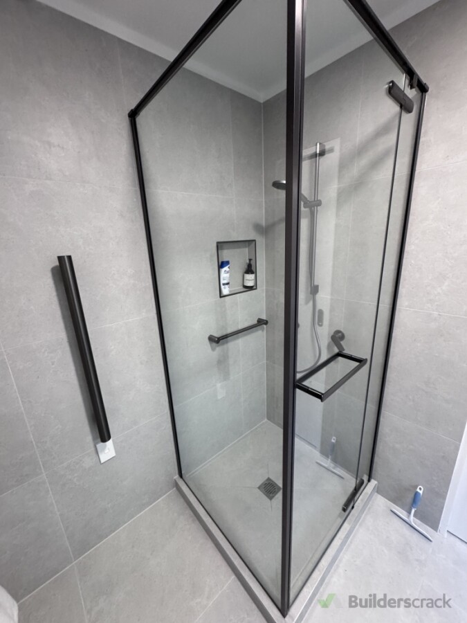 Brand new shower - modern