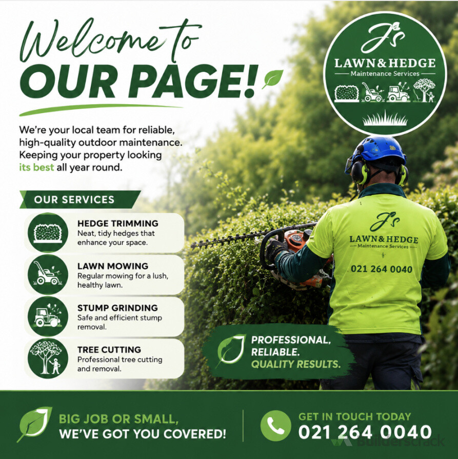 Welcome to our page! Here are some of the services we provide.