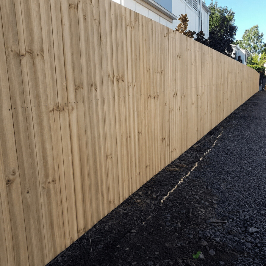 Timber fencing