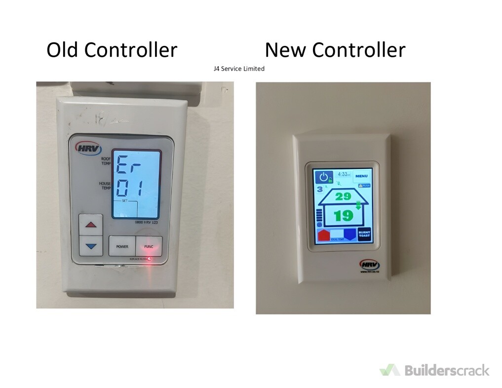 Hrv controller replacement