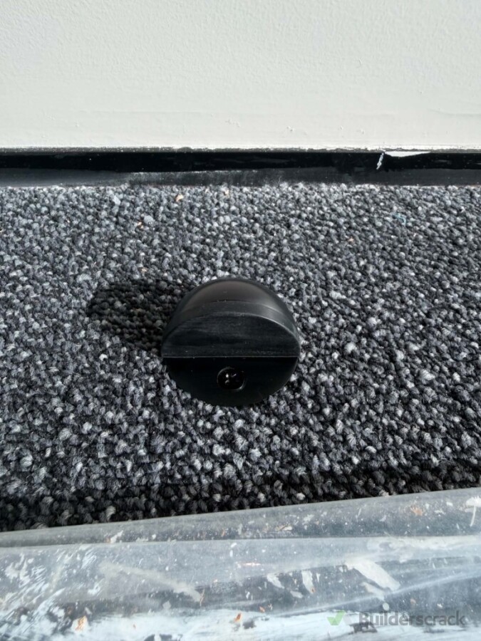 Half moon doorstop