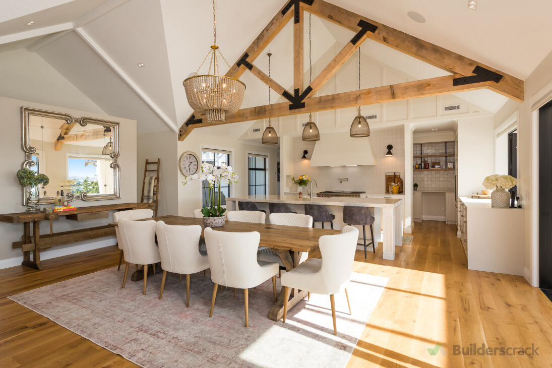 Coatesville new build with full electrical installation from start to finish - kitchen and dining