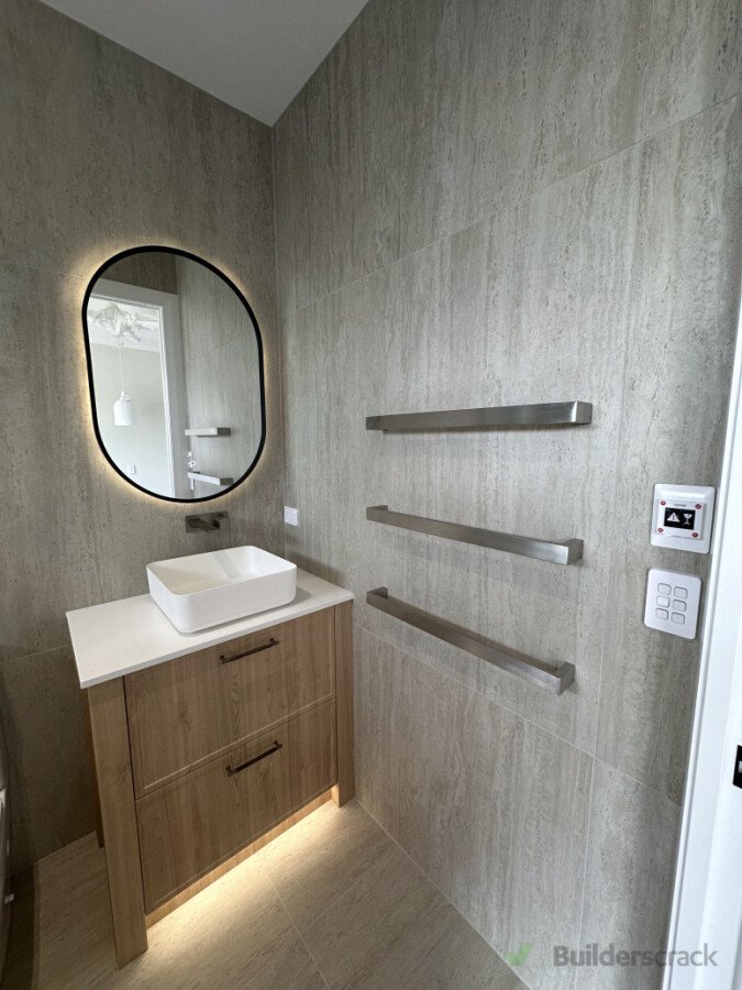 Lighting can make such a difference in a bathroom