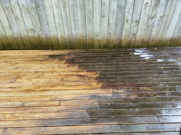 During cleaning