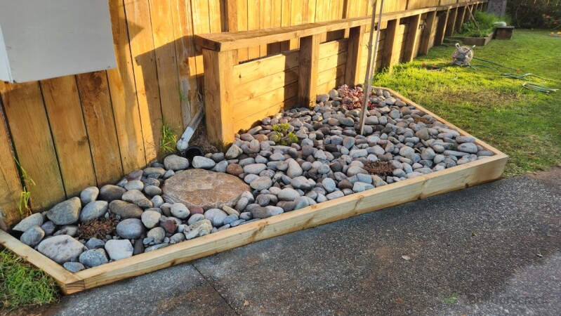 New garden - After