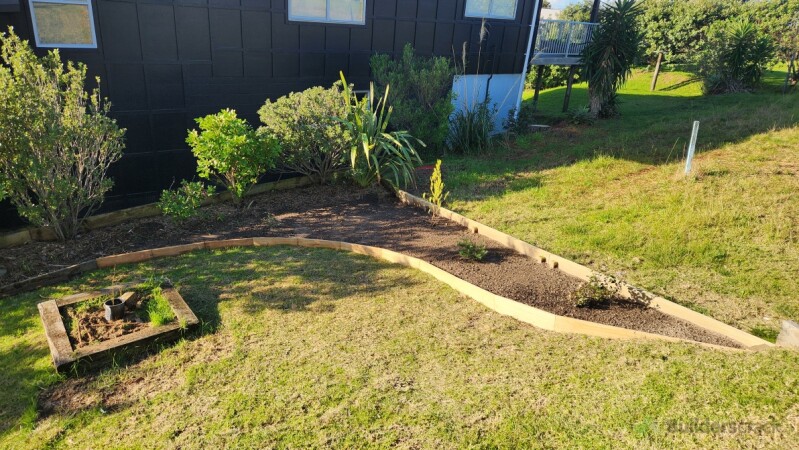 Garden extension - After (space left for future planting)
