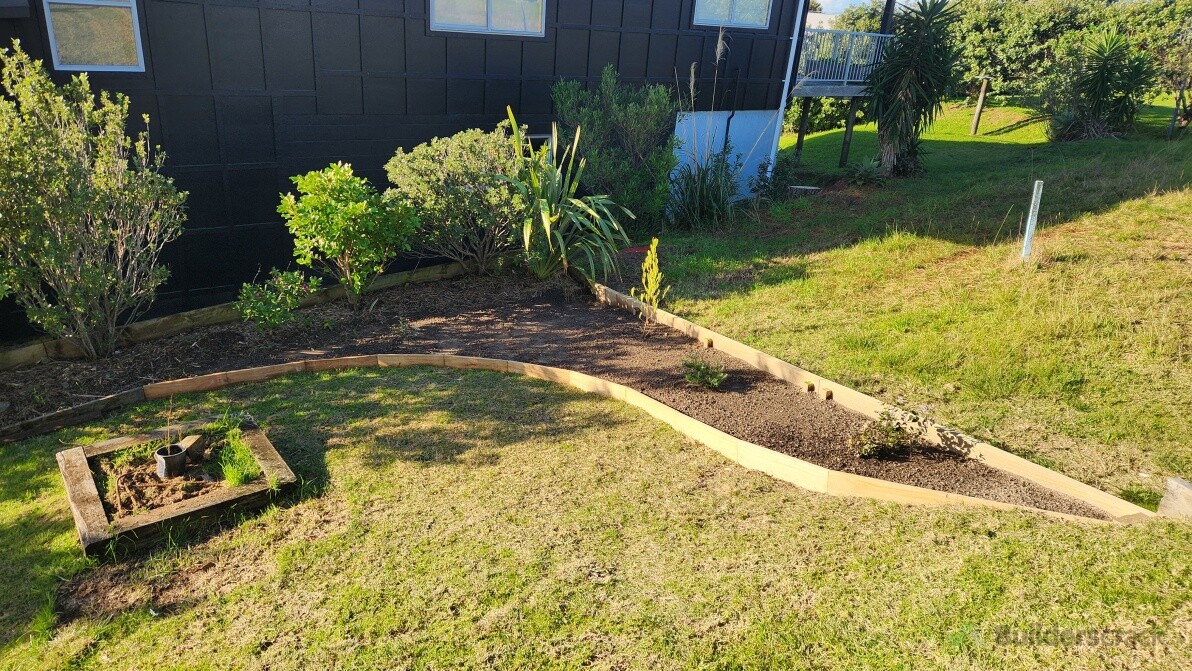 Garden extension - After (space left for future planting)