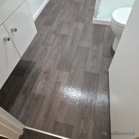 Bathroom floor