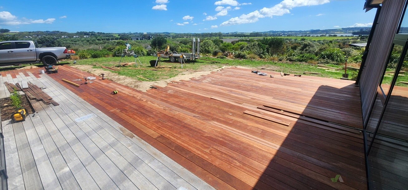 Expansive Kwila Deck Extension .