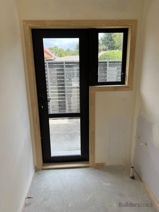New double glazed door and window