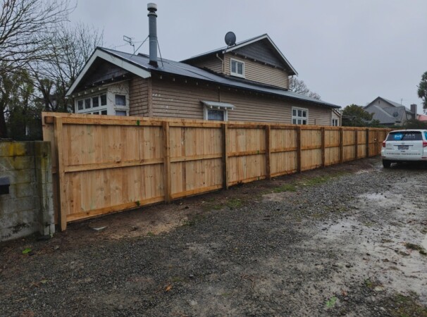 Finished fence
