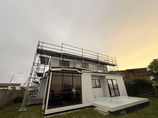 Scaffold for Roof Repairs