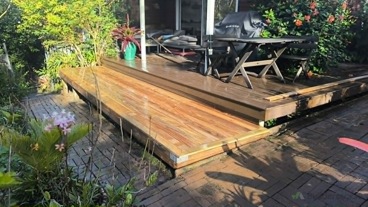 New decking extension & deck repair