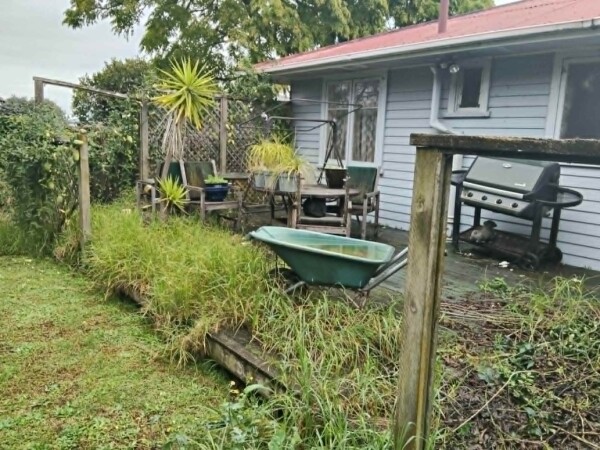 Before - back deck