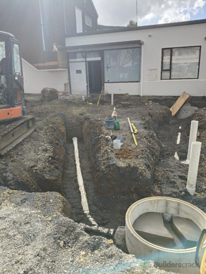 Drainage Install for B&T Pukehohe