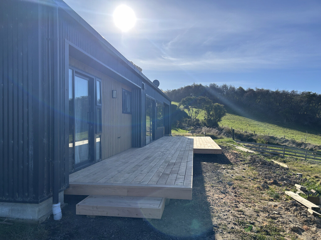 Macrocarpa deck