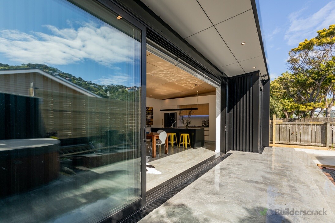 New house in Lyall Bay, Wellington