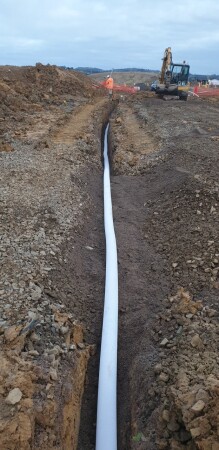 Installing New Sub-Soil Drainage