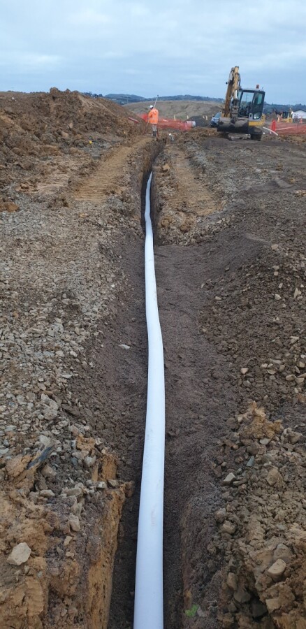 Installing New Sub-Soil Drainage