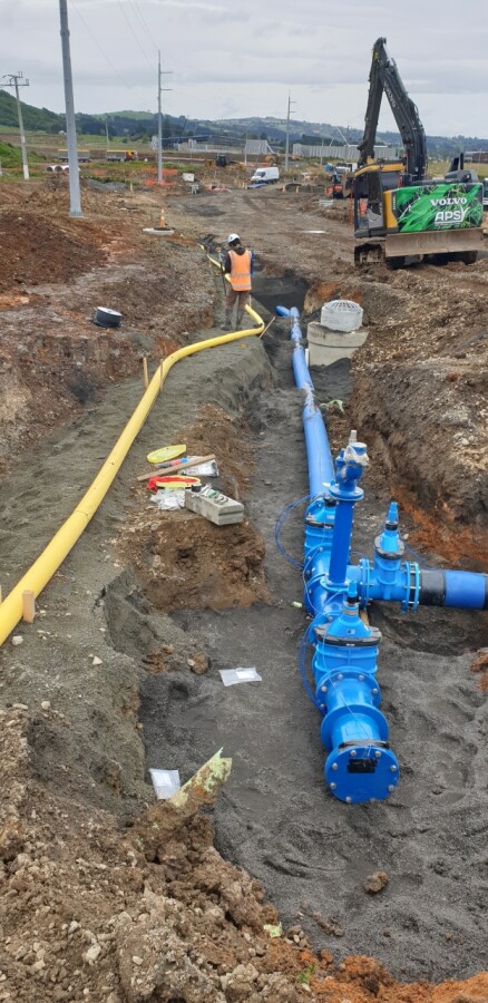 Laying New Gas Line