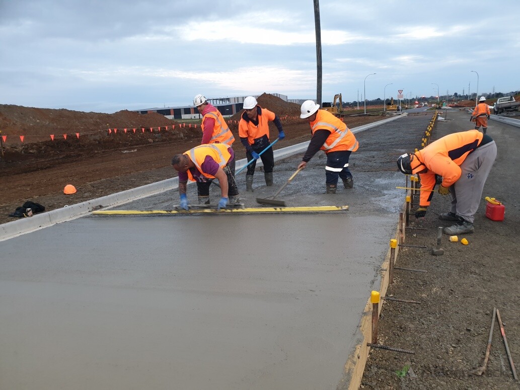 New Concrete Road
