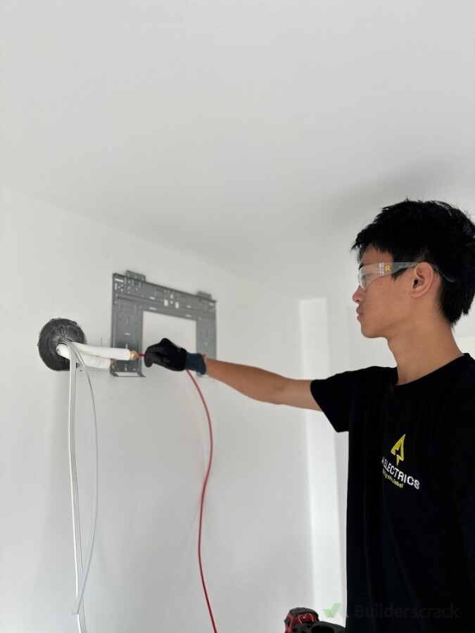 144 in Total Highwall Heatpumps Prepipe and Fitted in Mt Albert 4 Buildings Apartment