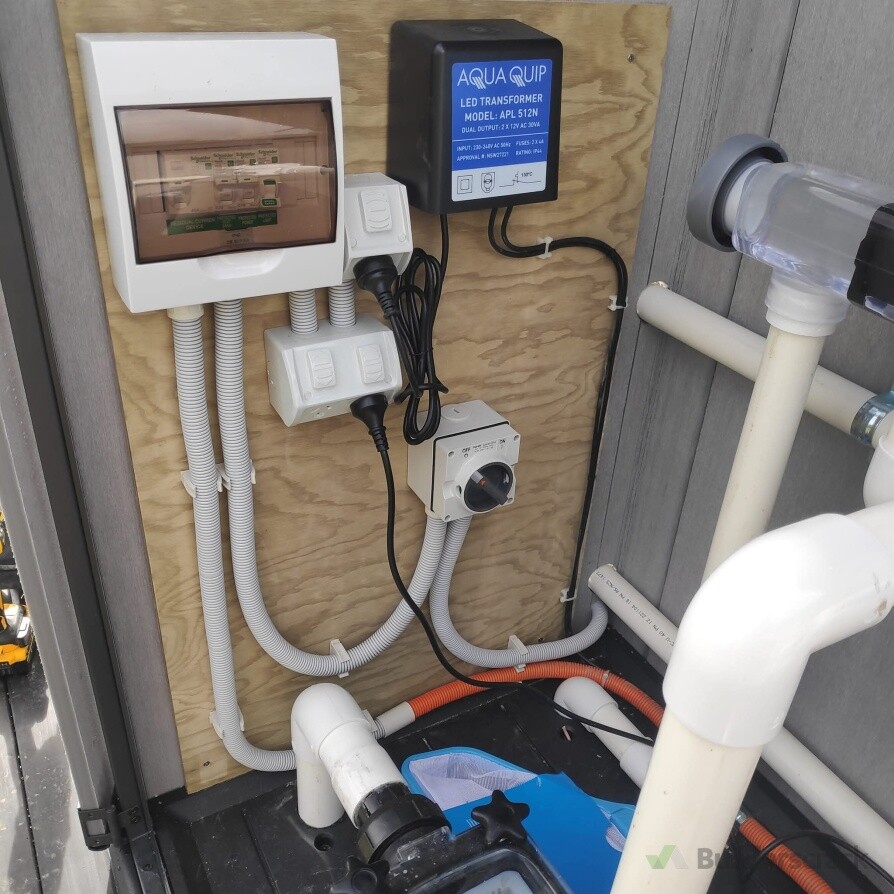 Pool pump  instalation