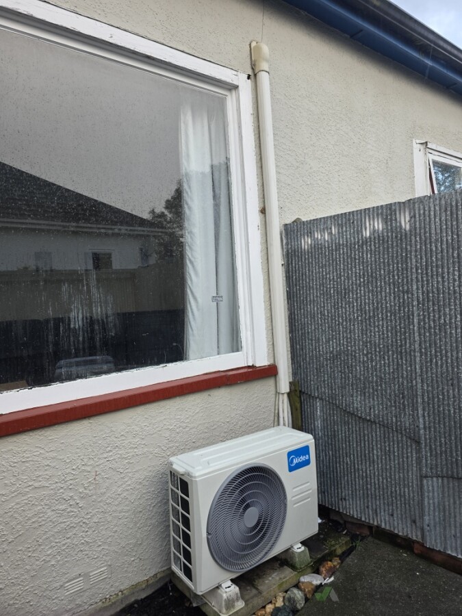 Replacement of new media outdoor unit