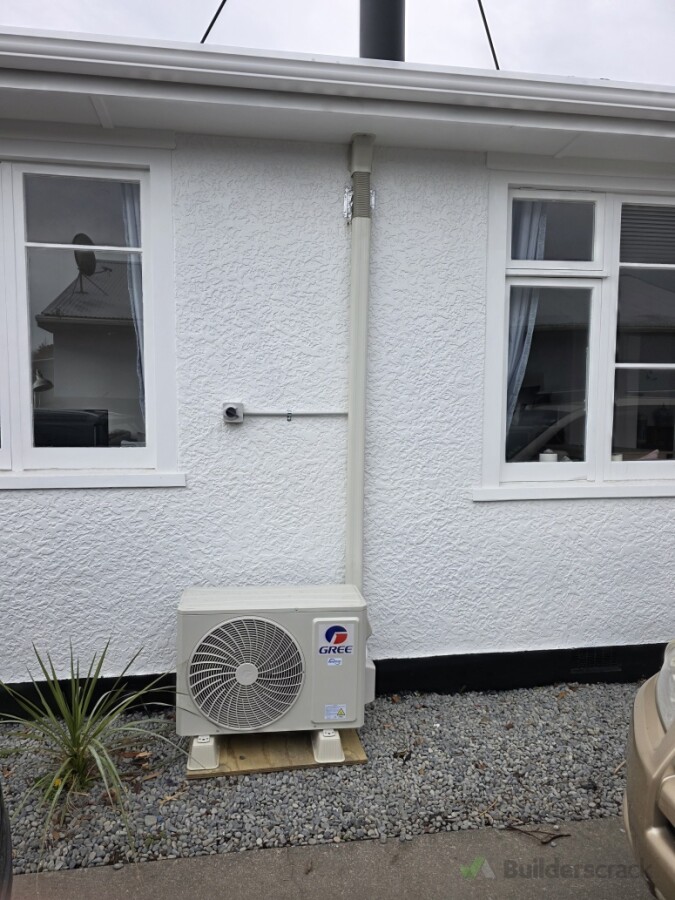 Installation of heatpump