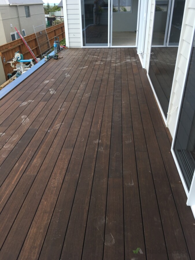Bamboo deck