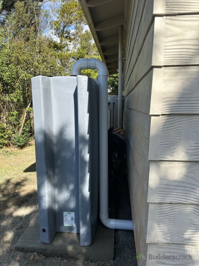 Private Slimline Tank Installation