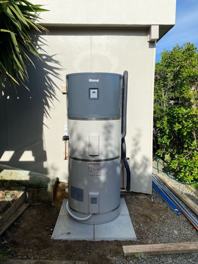 Heat Pump Hot Water Install