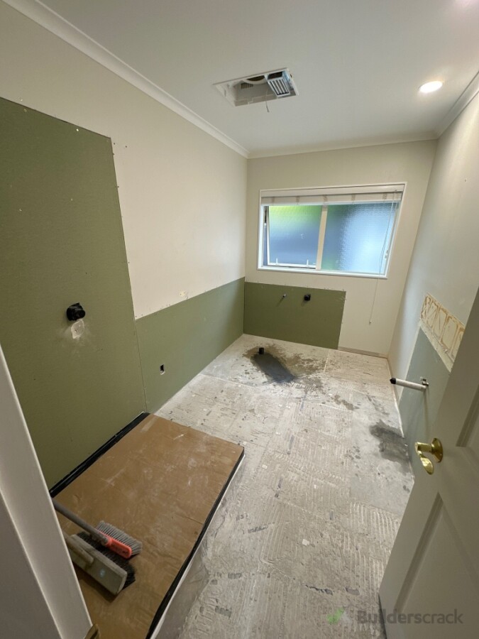Gib walls after Plumbing is done