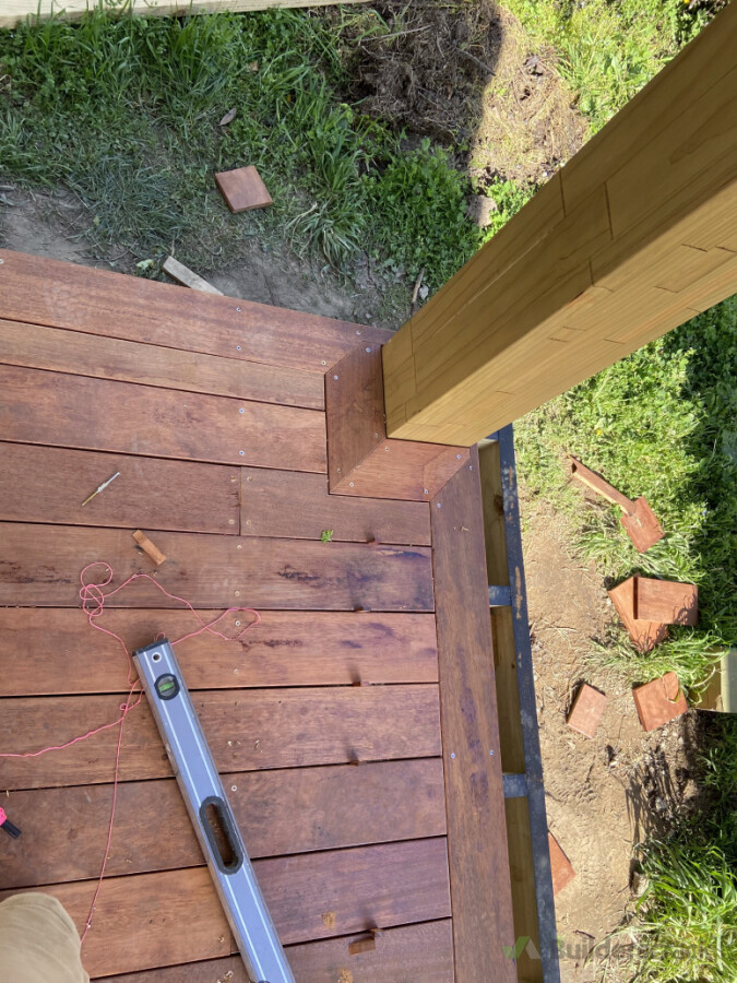 New Kwila Deck Construction.
