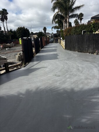 Trowel finish
