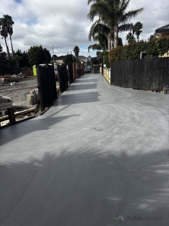 Trowel finish 200m2