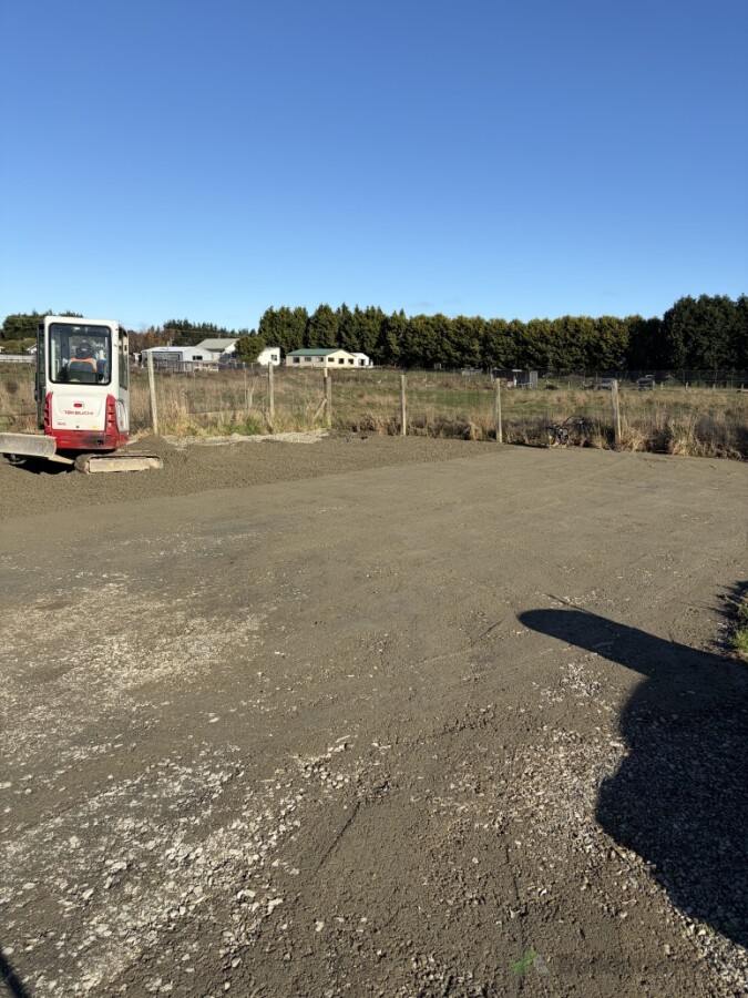 drive way turn round bay