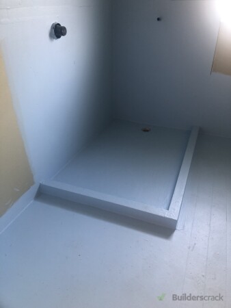 Shower progress