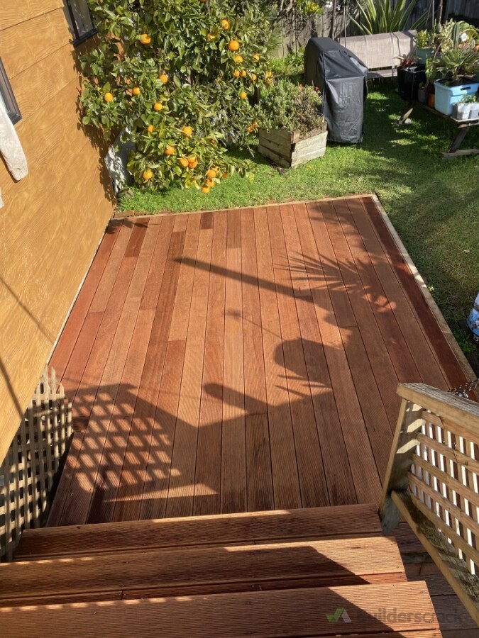 Kwila Deck Renovation, Epsom