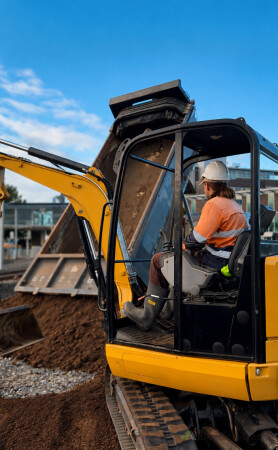 Henderson Station Topsoil Install