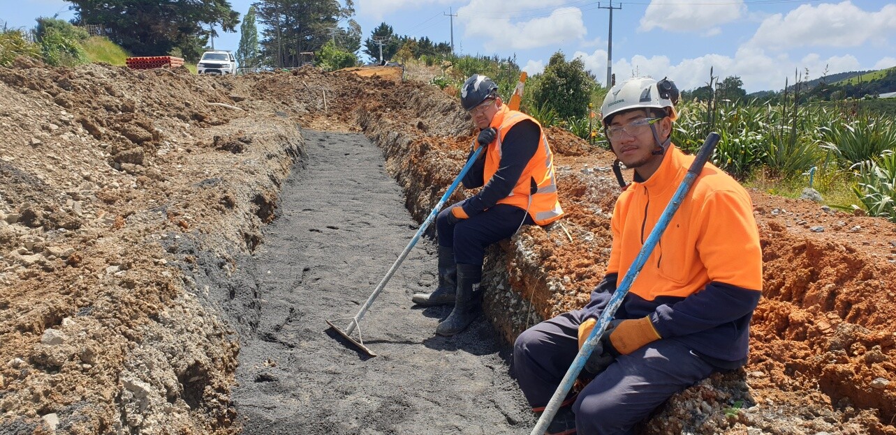 David, Civil Engineer & Suliasi, QS