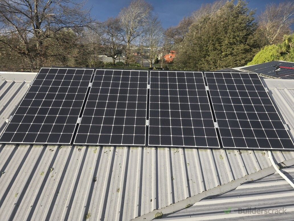 Lichen Removed with Soft Brushes and Soft PVC Scrapers designed specifically for Solar panels