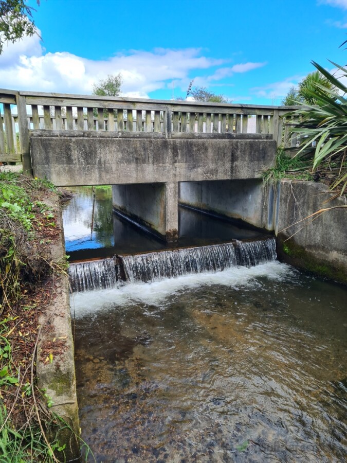 Existing wier
