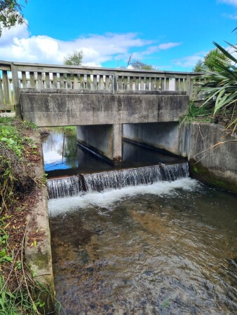 Existing wier