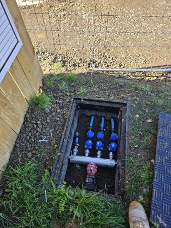 4way manifold installation