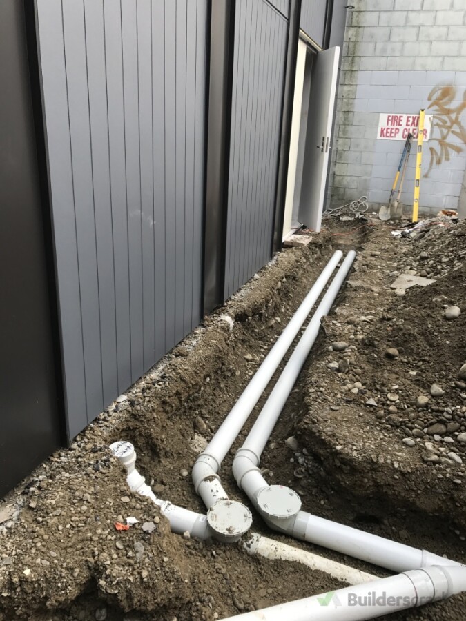Sewer and stormwater for new buildings